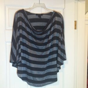 WHBM Poncho Top Semi-Glittery  - EUC - Sz. S.